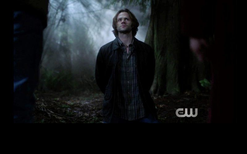 supernatural sam winchester lets out chained woman thing