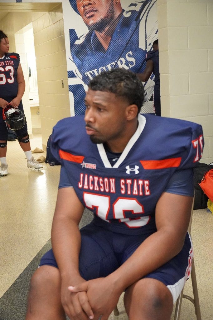 Kaseem Vauls didn't appear in a game for Jackson State during the 2022 season.