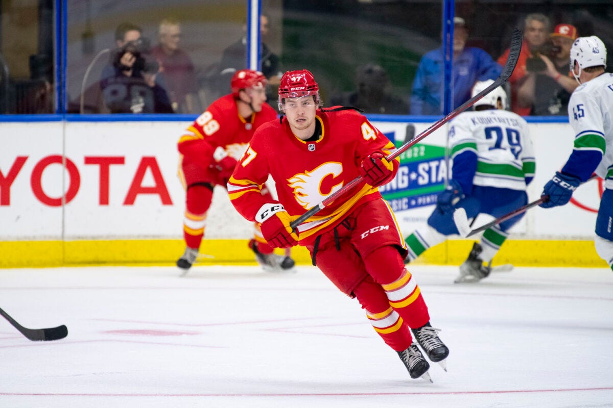 Connor Zary Calgary Flames