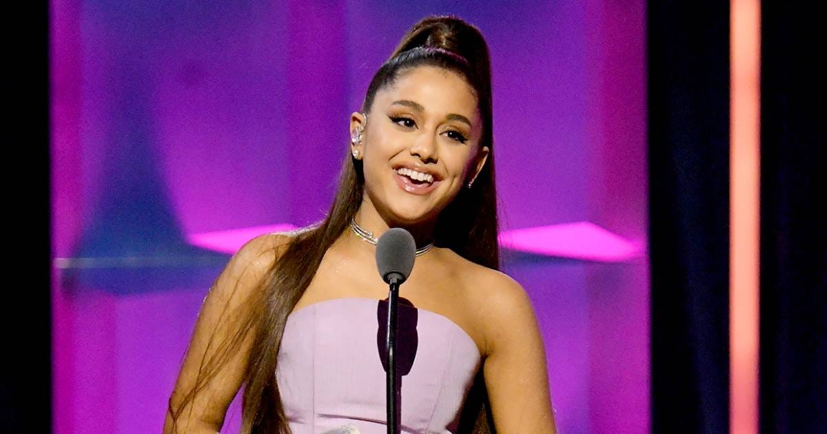 Ariana Grande Tears Up During Billboard Woman of the Year Speech | Us Weekly