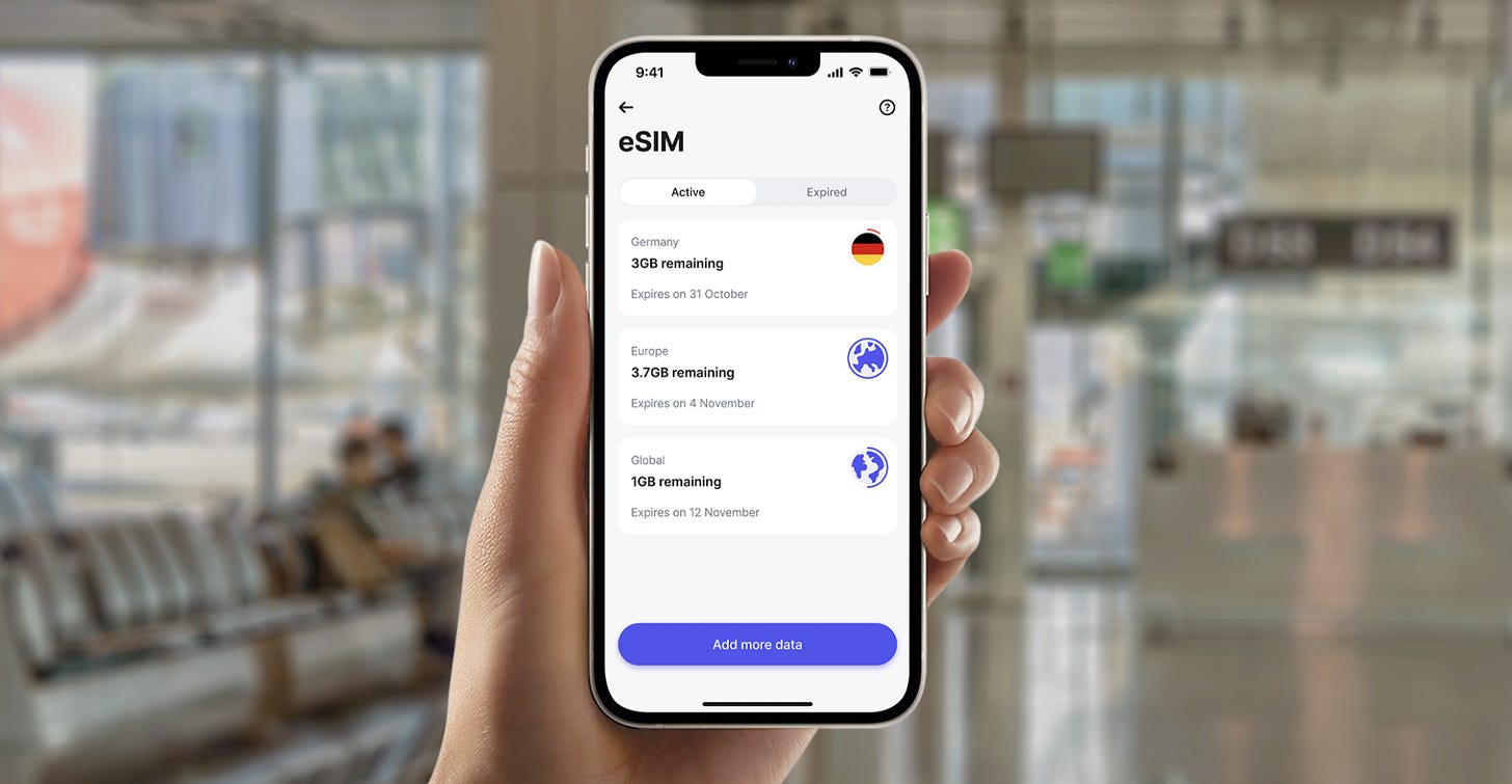 Revolut launches eSIM, a seamless way to avoid unexpected roaming charges |  Revolut United Kingdom