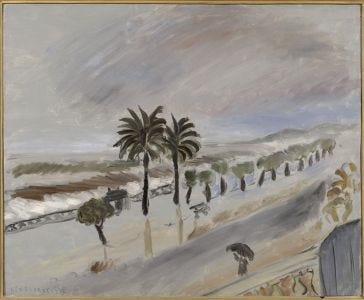 Tempête à Nice, Nice - MATISSE, Henri (1869-1954) | Trésors de Nice