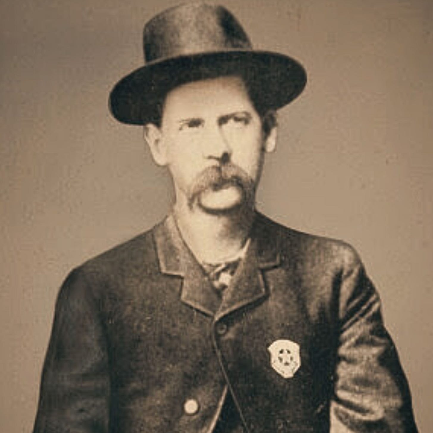 Photo of Wyatt Earp.