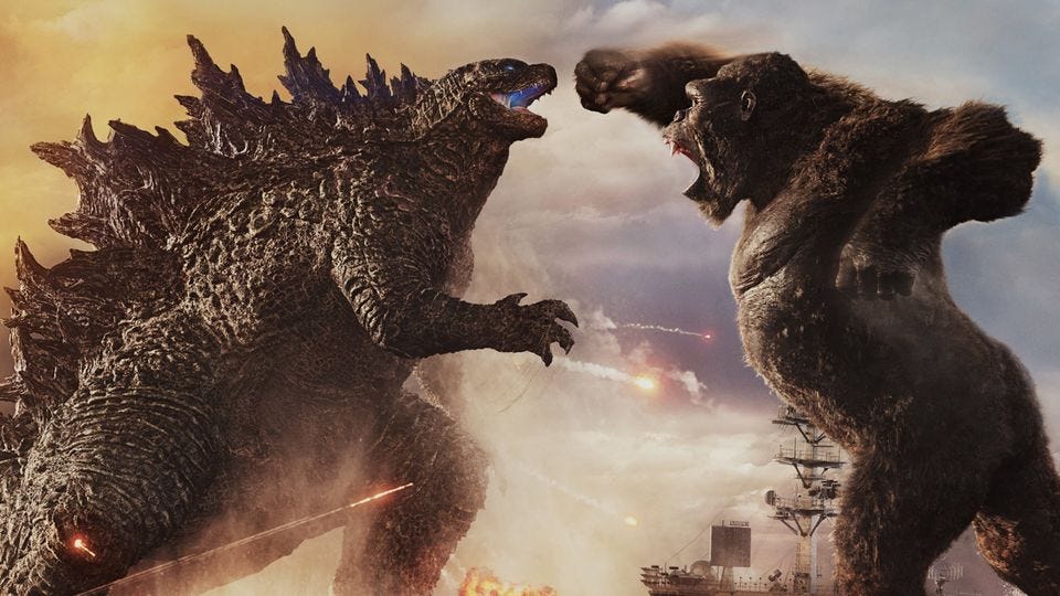 Godzilla vs. Kong is dumb as hell, and that doesn't matter