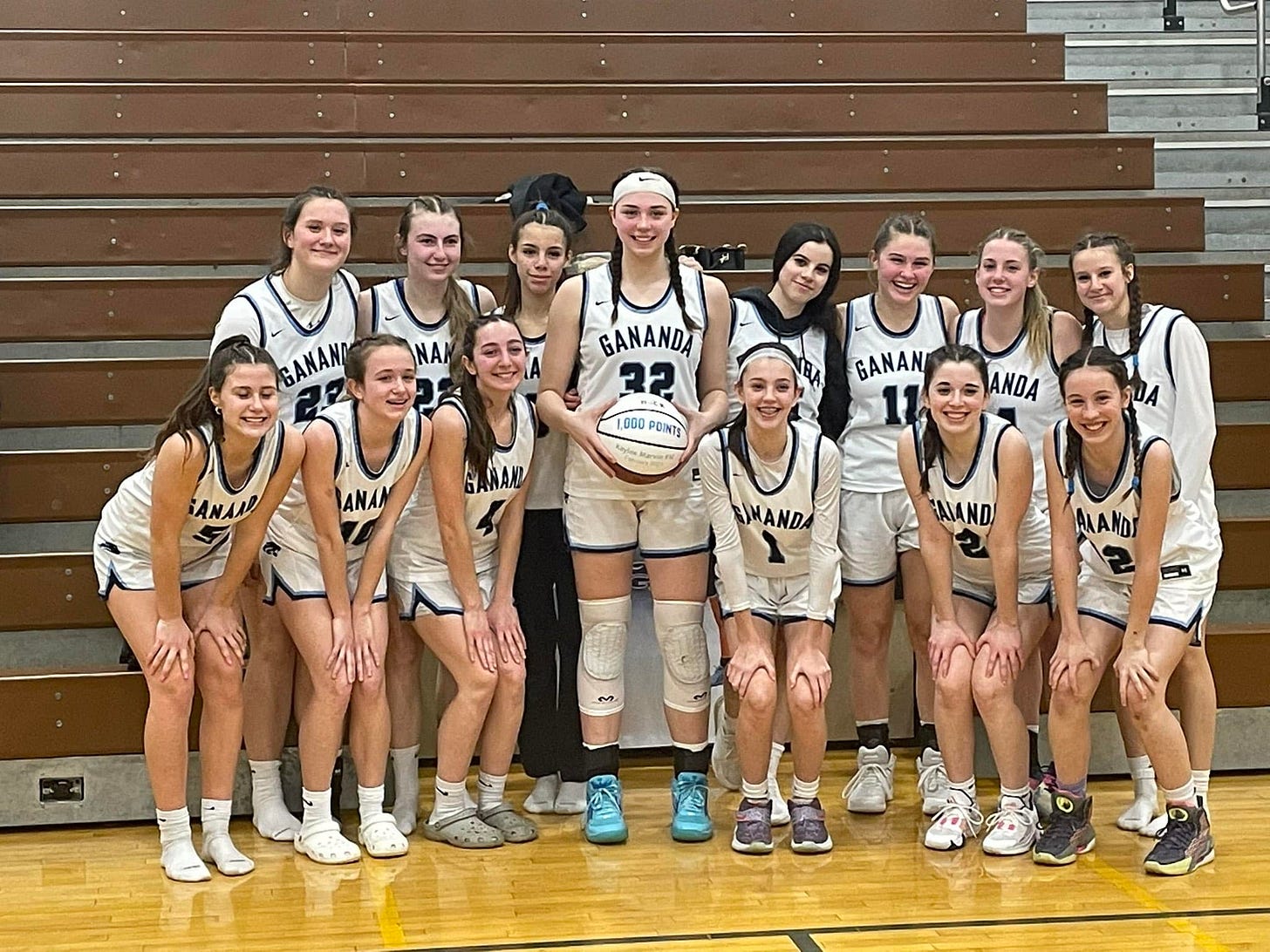 THURSDAY HS BASKETBALL SECTIONAL REPORT: Kaylee Marvin joins 1,000-point club in Gananda's blowout win over Letchworth