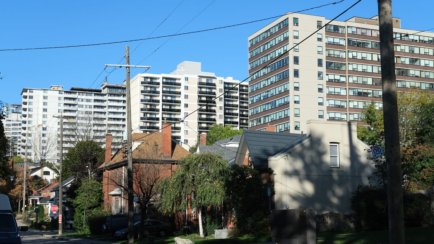 Apartment buildings in the Durand neighbourhood in Ward 2