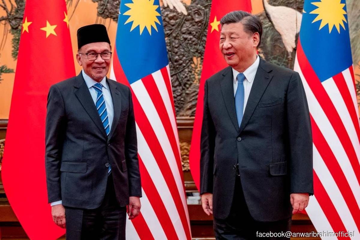 China hopes for policy support for investments into Malaysia, says  President Xi Jinping | The Edge Markets