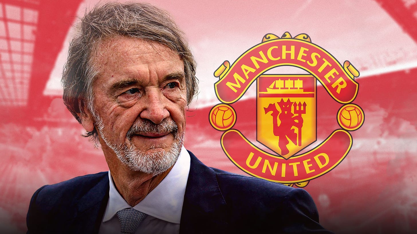Manchester United takeover: Sir Jim Ratcliffe completes deal to purchase 25  per cent of club | Football News | Sky Sports