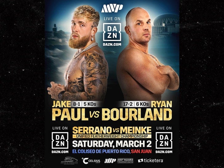 Jake Paul Fighting Ex-Golden Gloves Champ Ryan Bourland In March