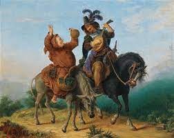 Aleksandr‏ Orlowski | Don Quixote and Sancho Panza (1813) | MutualArt