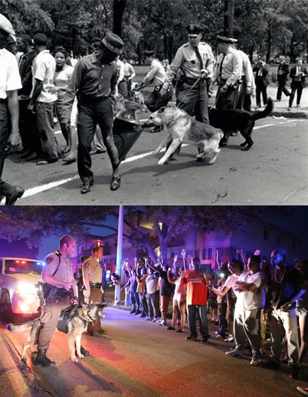 Birmingham 1963 vs Ferguson 2014