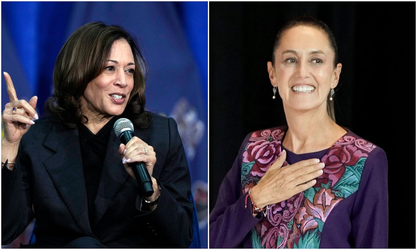 Claudia Sheinbaum y Kamala Harris sostienen su primera llamada; ¿de qué  hablaron?