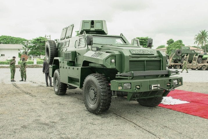The Proforce Ara 2 is now in service with the Nigerian Army. (Proforce)