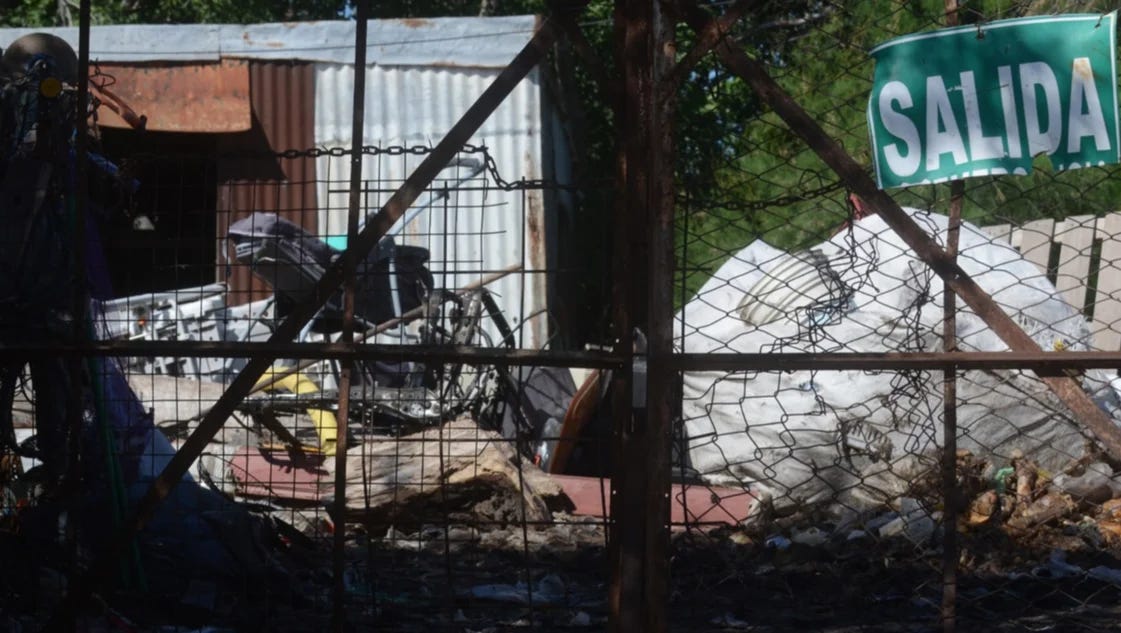 Denuncian un basural por maltrato animal y contaminación del arroyo Napostá