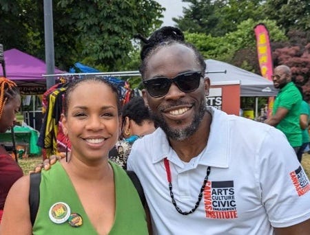 Kamilah Hanks and Bobby Digi-Olisa