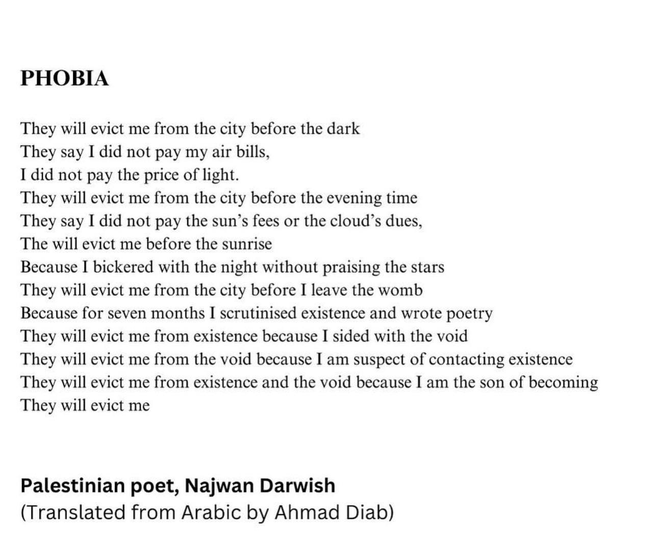 Poem] Enough for Me by Palestinian poet Fadwa Tuqan : r/Poetry