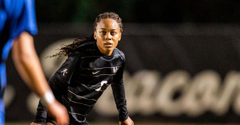 Wake's Caiya Hanks named a finalist for Hermann Trophy