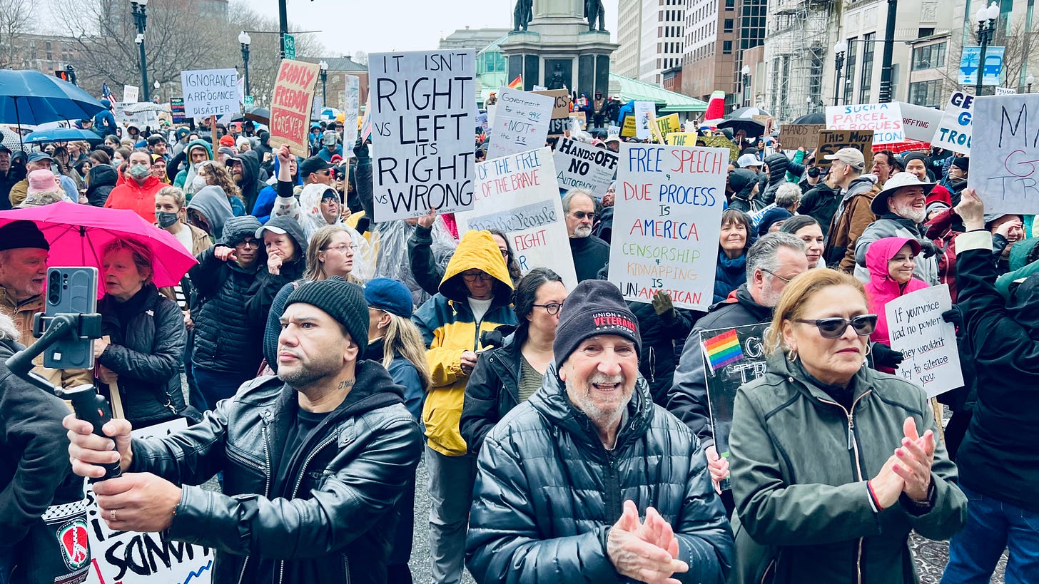Steve Ahlquist: Thousands take to the streets of Providence to protest the Trump/Musk Administration 27 https%3A%2F%2Fsubstack post media.s3.amazonaws.com%2Fpublic%2Fimages%2F96325f1e 3d80 4cfe 8dca