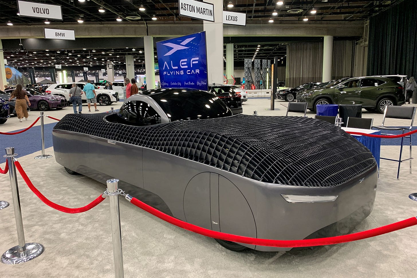 Alef Aeronautics's flying car soars at Detroit Auto Show