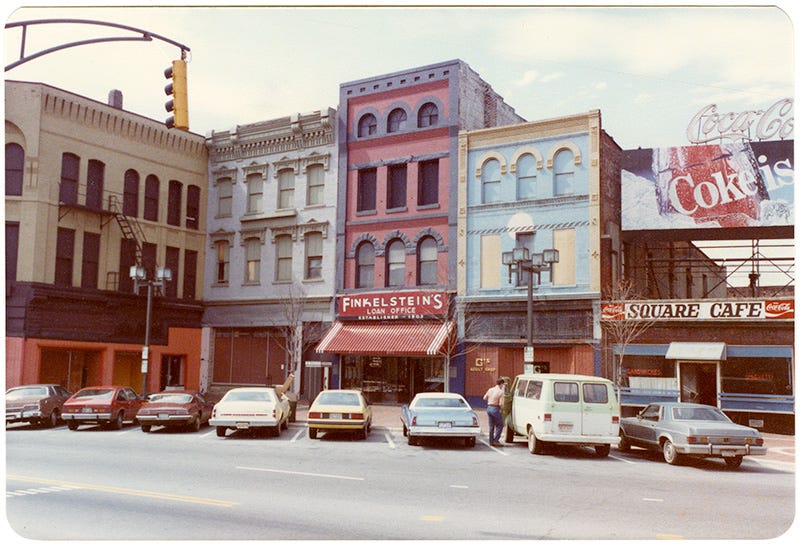 pack square in 1981