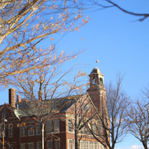 Sunny Day at Harvard University