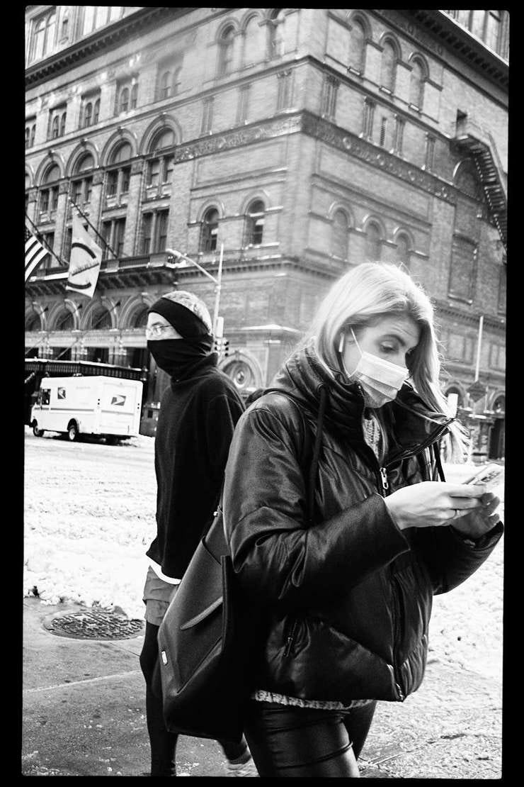 Masked in Midtown, New York City, 17 December 2020