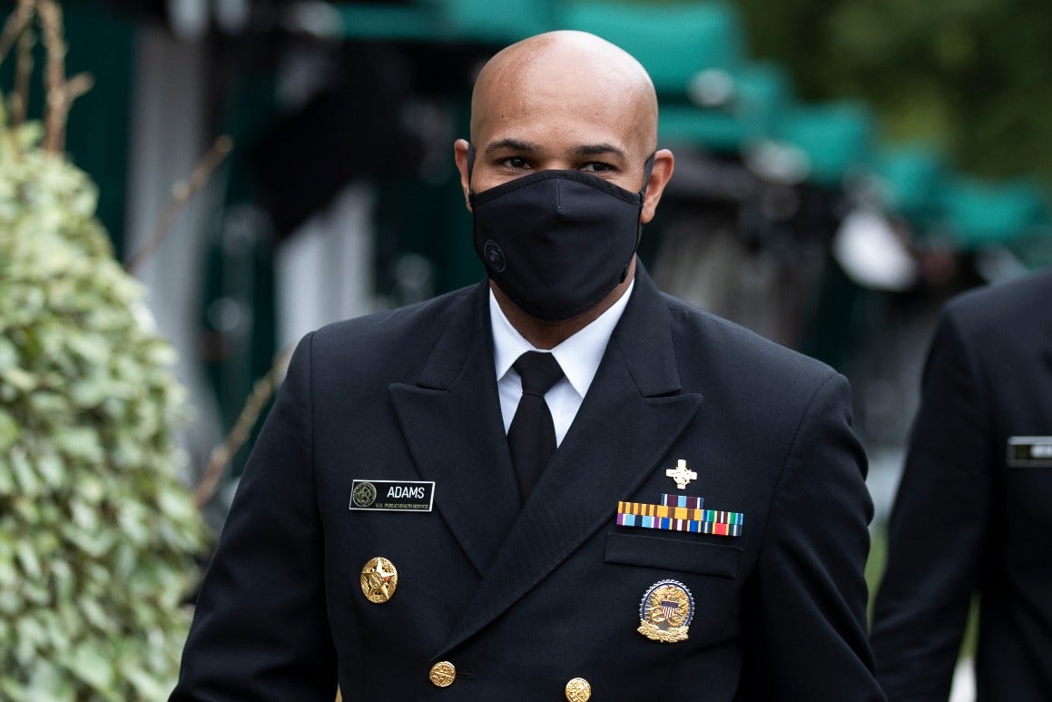 'We are not trying to take away your freedoms': Surgeon general makes ...