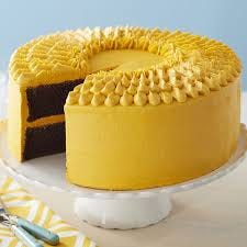 Yellow Chocolate Cake | Wilton