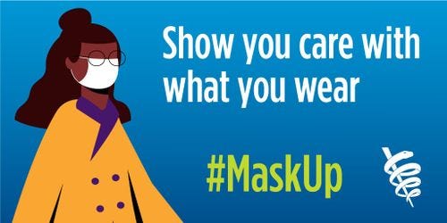 MaskUp: Show You Care Twitter