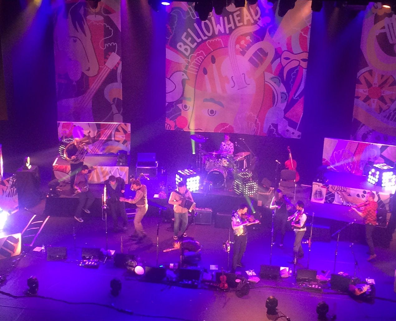 Bellowhead at the London Palladium