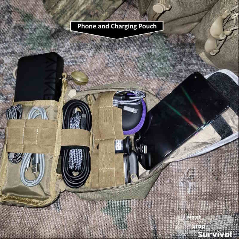 EDC Pack Phone and Charging Pouch