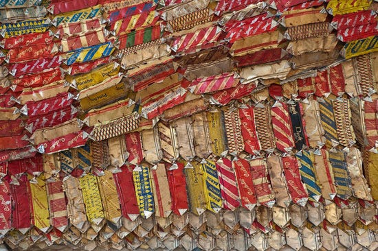 el anatsui   gli (wall)