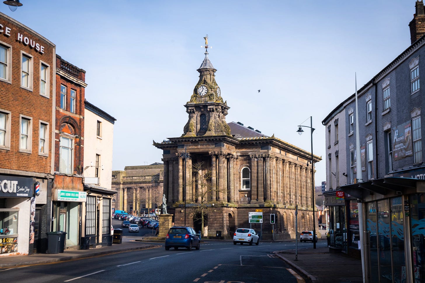 Burslem town centre, Stoke-on-Trent.