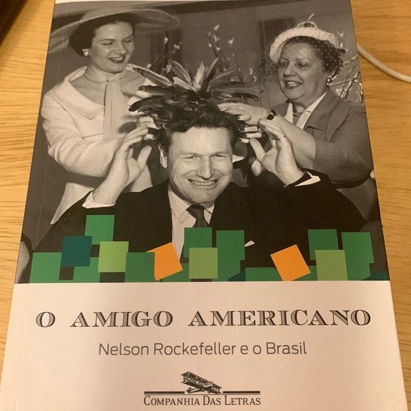 O Amigo Americano: Nelson Rockefeller e O Brasil (Em Portugues do Brasil) |  Companhia Das Letras Usado 96235971 | enjoei