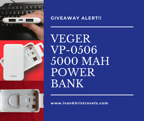 Veger power banks partnership and giveaway for readers