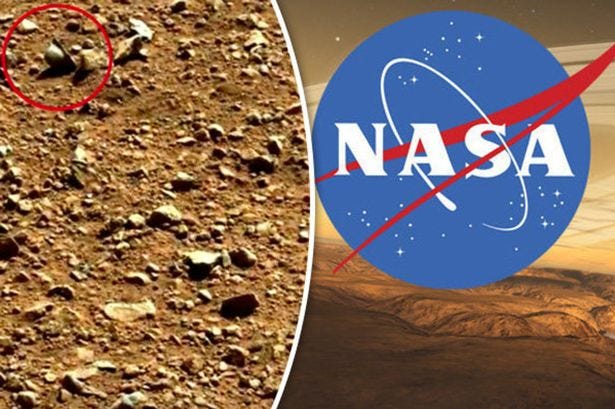 Nazi helmet and skeleton 'found on MARS' in shock NASA video - Daily Star