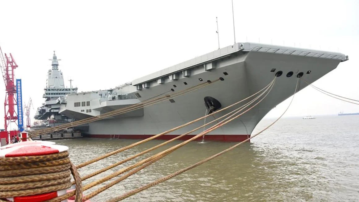 Chinese Aircraft Carrier Fujian Leaves for First Set of Sea Trials - USNI  News