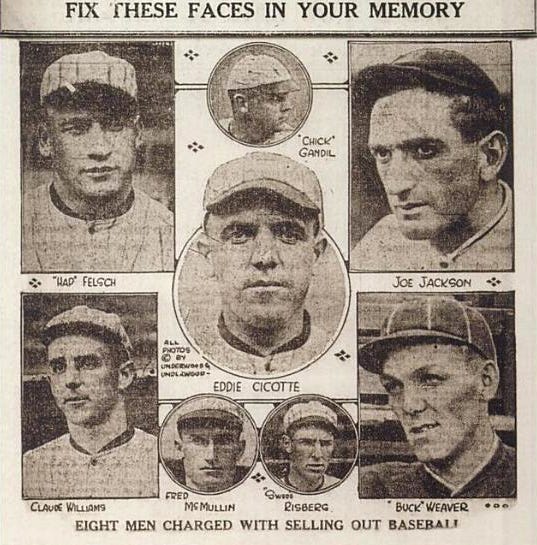 What Baseball's Black Sox Scandal Has To Teach Us 100 Years Later | New  England Public Media
