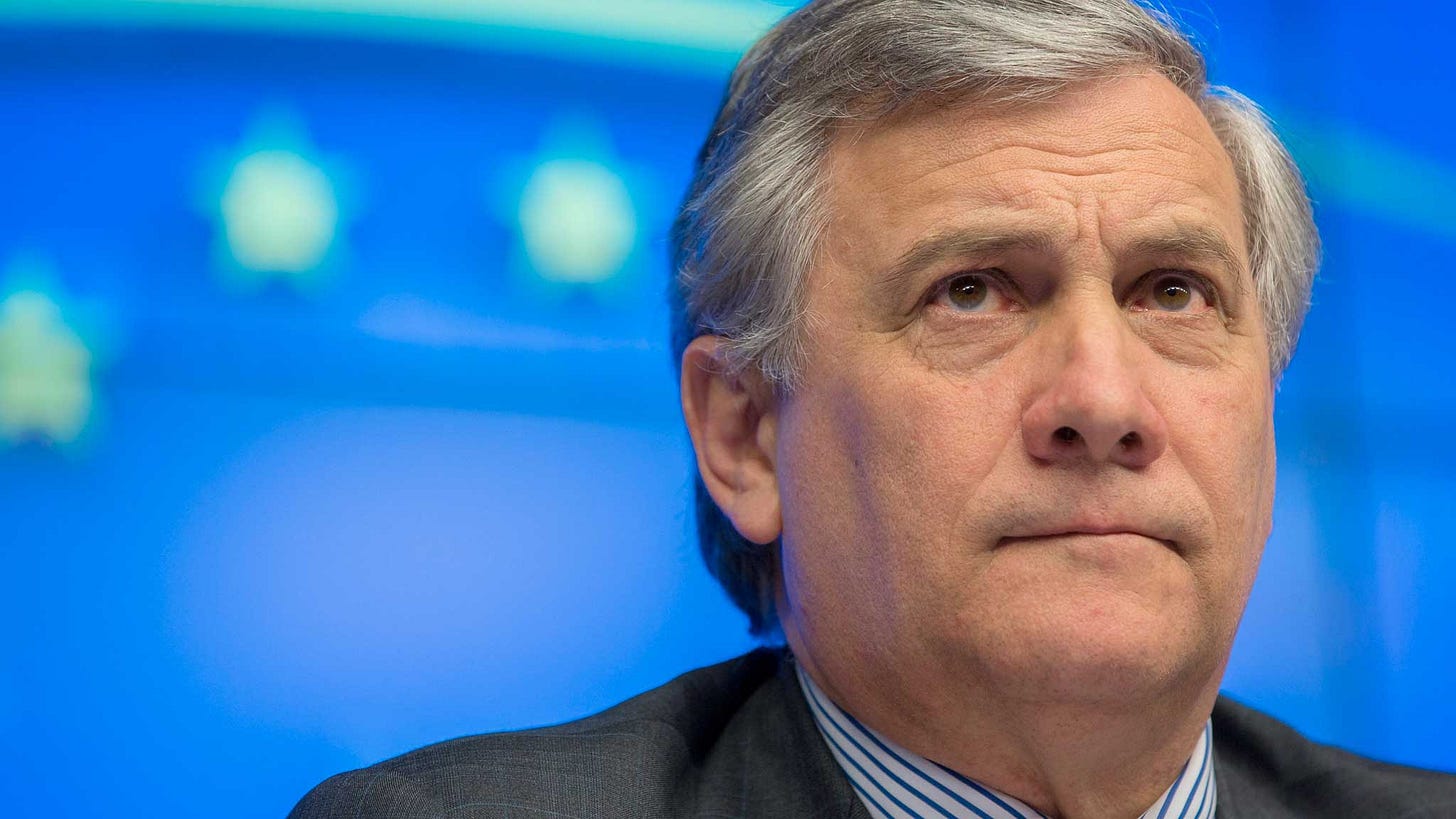 Classify Italian politician Antonio Tajani, new President of the ...