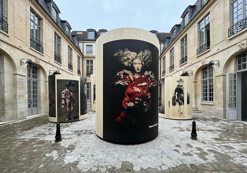 step inside the new dover street market in paris, entirely designed by rei  kawakubo