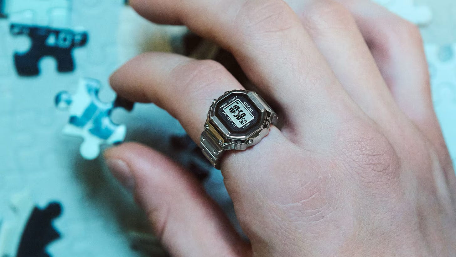 Casio ring