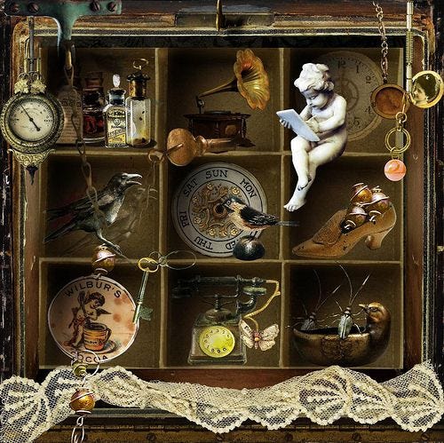 Artist Inspiration - Joseph Cornell - Assemblages