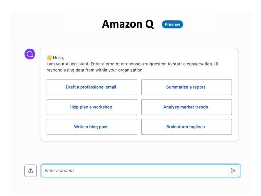 Amazon Q Interface