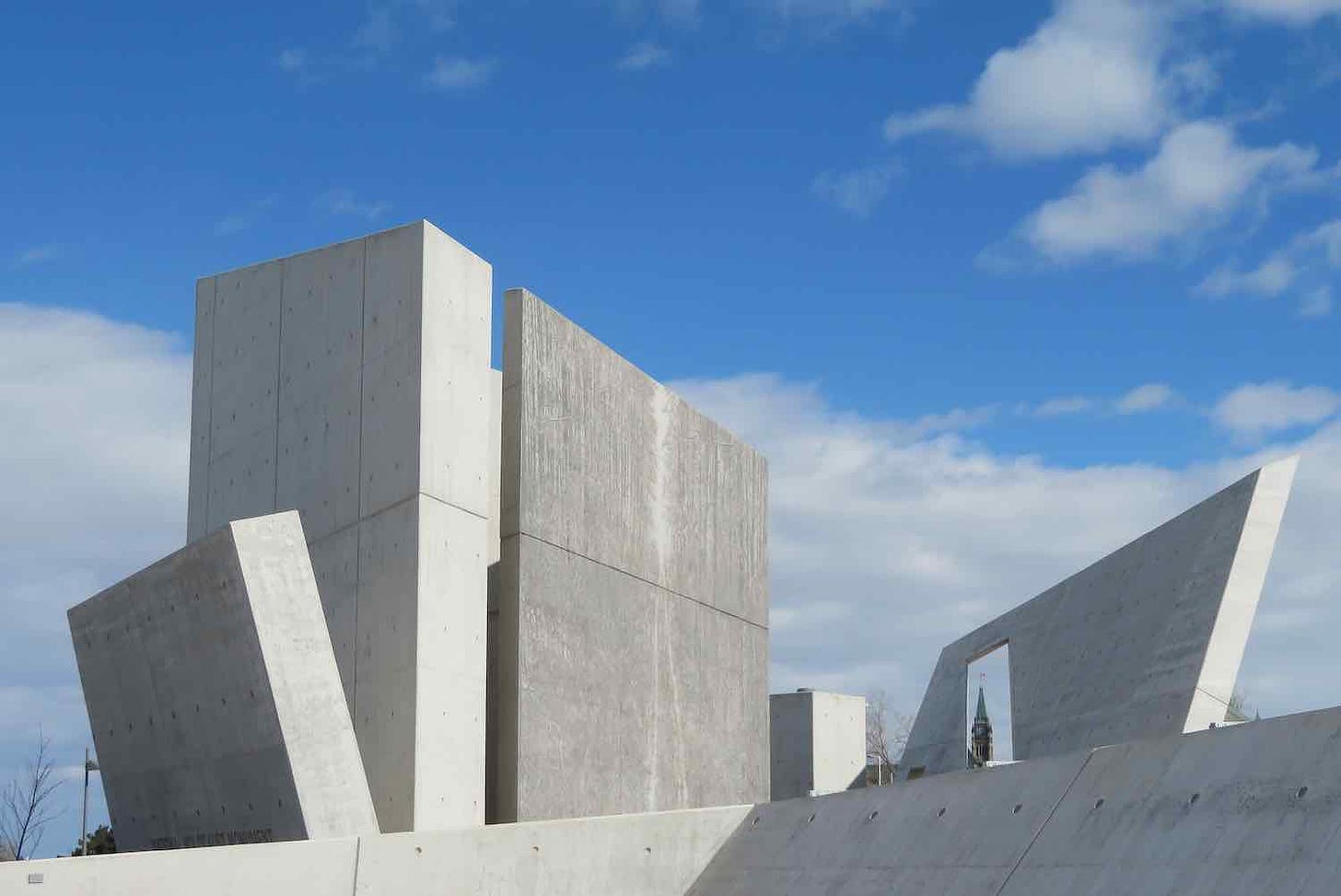 National Holocaust Memorial by Daniel Libeskind in Ottawa - Photo Sean Marshall