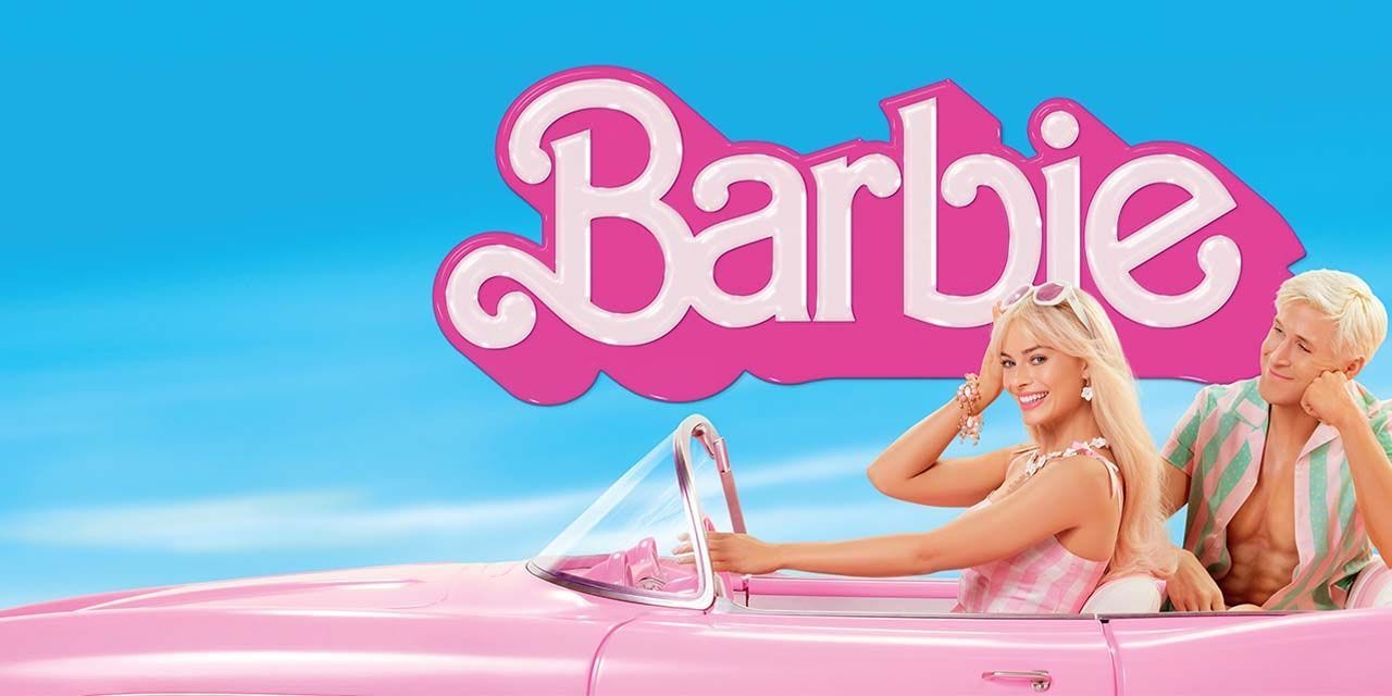 Poster for Barbie (2023) directed by Greta Gerwig.
