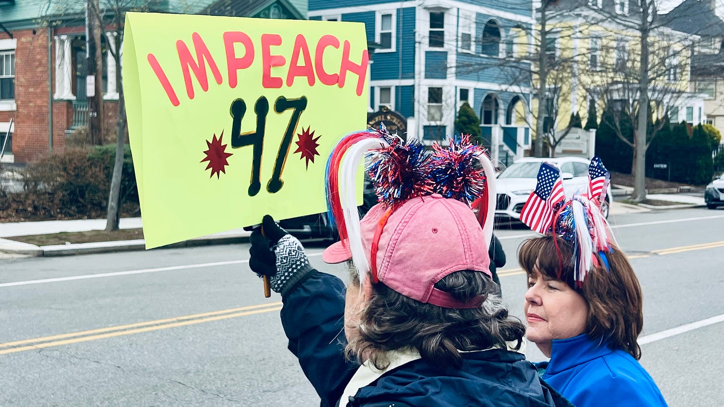 Steve Ahlquist: Thousands take to the streets of Providence to protest the Trump/Musk Administration 1 https%3A%2F%2Fsubstack post media.s3.amazonaws.com%2Fpublic%2Fimages%2F96bfa7d1 d3ff 4131 bf0e