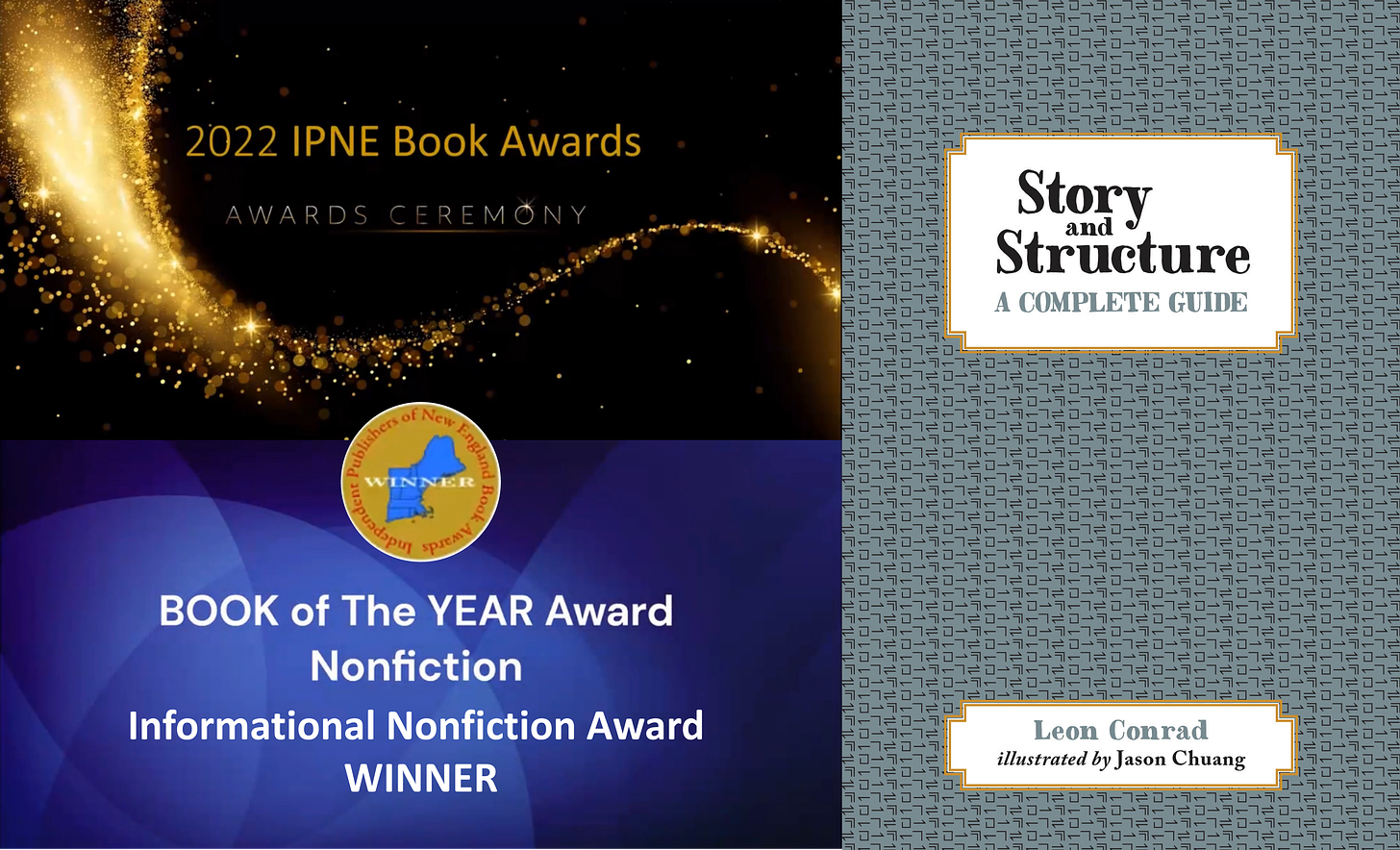 Story and Structure - IPNE Book of the Year Award 2022 winner - Informational Nonfiction Award winner - IPNE 2022