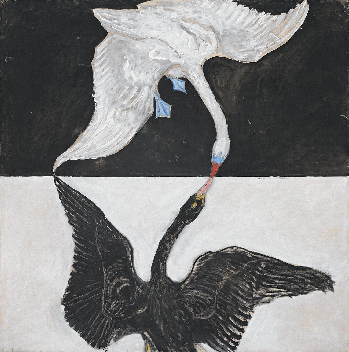 Group IX/SUW, The Swan, No. 1 (1915) by Hilma af Klint | The Guggenheim  Museums and Foundation