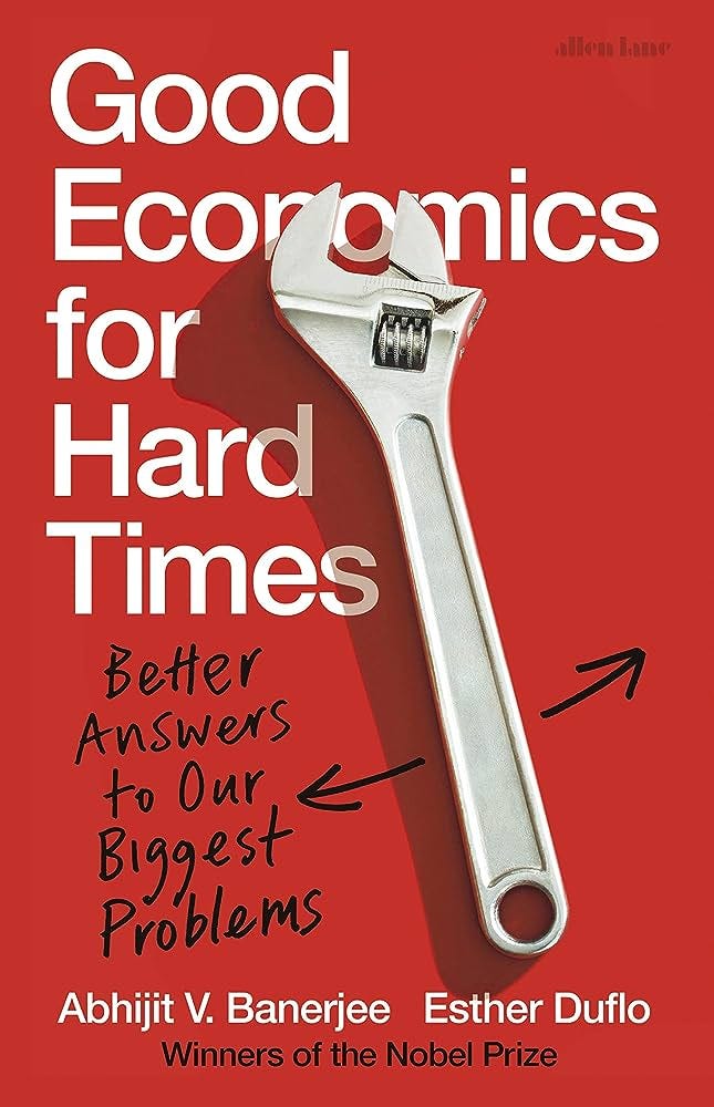 Good Economics for Hard Times: Better Answers to Our Biggest Problems |  Amazon.com.br