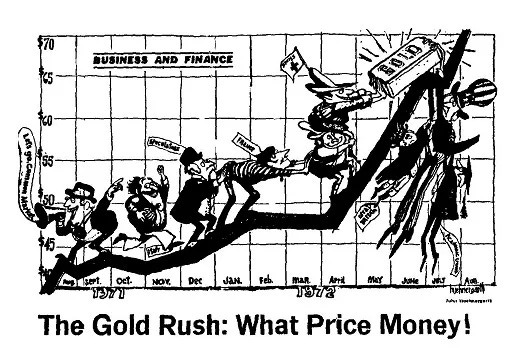 Newsweek Gold Push 1971